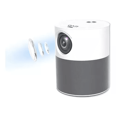 PROYECTOR LED PORTÁTIL 360º FULL HD HOME CINEMA LEVO EN COLOR BLANCO - 7