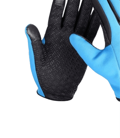 GUANTES TÉRMICOS BICI TOUCH ANTIDESLIZANTE, AZUL, TALLA M - 4