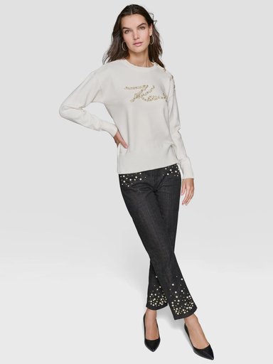 SWEATER KARL CON PERLAS - 2