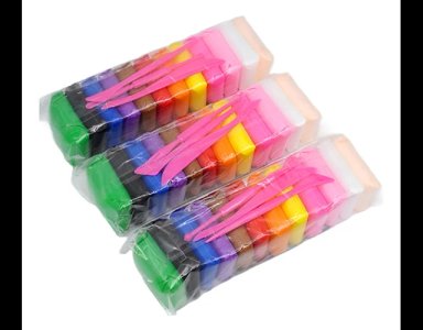 12 MASAS MOLDEABLES SLIME COLORES PARA NIÑOS - 1