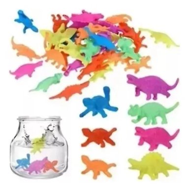 CRECENCIOS JUGUETES DINOSAURIOS QUE CRECEN EN EL AGUA 20 UND - 1