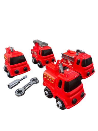 PACK DE AUTITOS DE BOMBERO DE JUGUETE - 1
