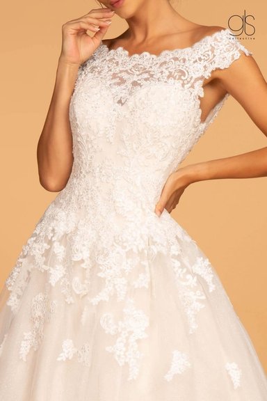 VESTIDO DE NOVIA GLS BY GLORIA (GL2596) CREMA MARFIL - 2