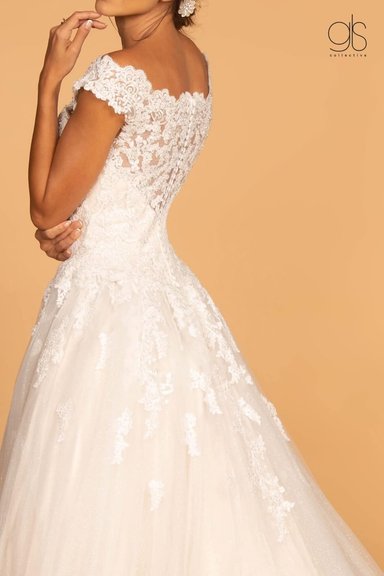 VESTIDO DE NOVIA GLS BY GLORIA (GL2596) CREMA MARFIL - 3