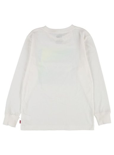 POLERA NIÑO LEVIS BLANCA MANGA LARGA - 2