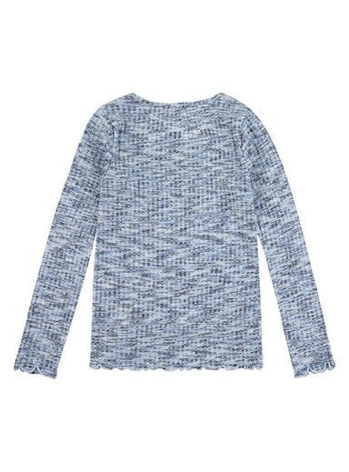 POLERA NIÑA LEVIS AZUL MANGA LARGA - 2