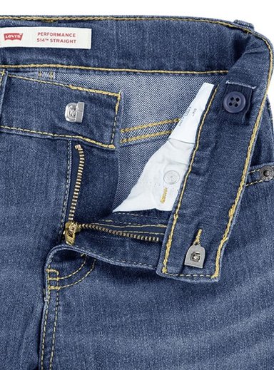 JEANS NIÑO 514 STRAIGHT AZUL LEVIS 81J950-M8T - 3