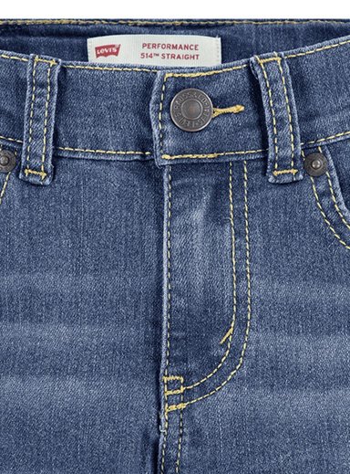 JEANS NIÑO 514 STRAIGHT AZUL LEVIS 81J950-M8T - 4