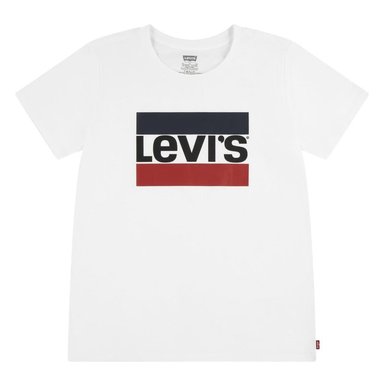 POLERA NIÑA SPORTSWEAR EN COLOR BLANCO LEVIS 41K827-001 - 1
