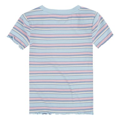 POLERA NIÑA MC RIB CELESTE LEVIS 41H139-BEN - 2