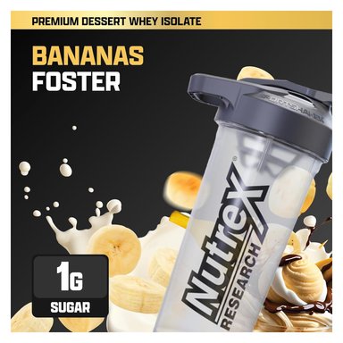 NUTREX PROTEINA ISOFIT WHEY PROTEIN ISOLATE 5 LBS BANANA - 4