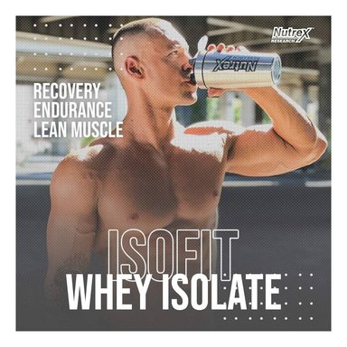 NUTREX PROTEINA ISOFIT WHEY PROTEIN ISOLATE 5 LBS BANANA - 5