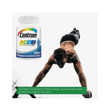 CENTRUM HOMBRE MULTIVITAMINICO MULTIMINERAL 120 COMPRIMIDOS - 3
