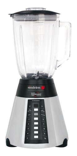 LICUADORA JARRO VIDRIO SINDELEN L-10000 IIN, 10 VEL. 750W - 1