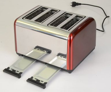 TOSTADOR DE PAN SINDELEN TP-2410RJ 4 PANES - 3