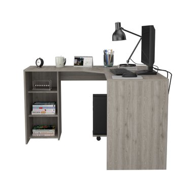 ESCRITORIO EN L + MODULO TORRE PC BAGGIO BARDOLINO - 1