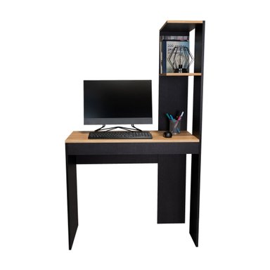 ESCRITORIO BIBLIOTECA DELPHI FRESNO Y WENGUE 150X88,3X43,5 CM - 1