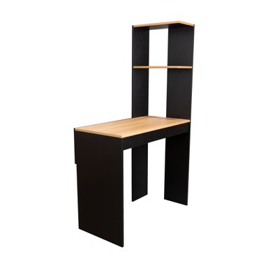ESCRITORIO BIBLIOTECA DELPHI FRESNO Y WENGUE 150X88,3X43,5 CM - 5