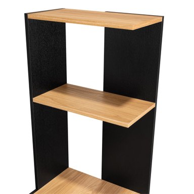 ESCRITORIO BIBLIOTECA DELPHI FRESNO Y WENGUE 150X88,3X43,5 CM - 7