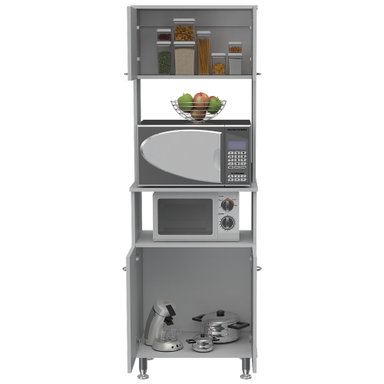 MUEBLE PARA MICROONDAS KITCHEN-54 BLANCO 160X54X35 CM - 2