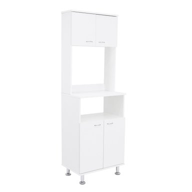 MUEBLE PARA MICROONDAS KITCHEN-54 BLANCO 160X54X35 CM - 3