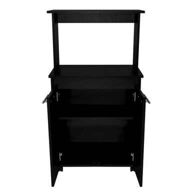 MUEBLE PARA MICROONDAS MANCHESTER 2 PUERTAS WENGUE - 8