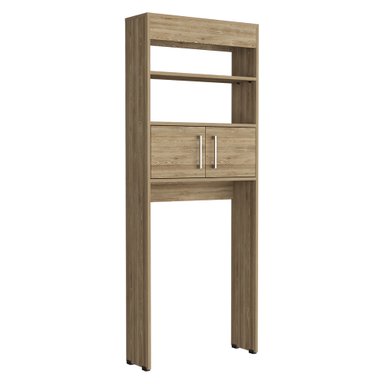 ESTANTE WC MADRID 2 PUERTAS 160X62,4X20,3 CM MIEL - 3