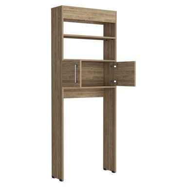 ESTANTE WC MADRID 2 PUERTAS 160X62,4X20,3 CM MIEL - 4
