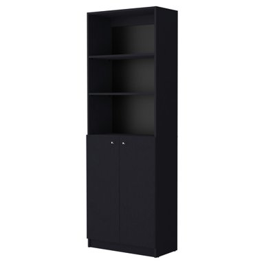 BIBIOTECA HOME 2 PUERTAS 5 NIVELES WENGUE 180,6X62,8X29,9 CM - 3