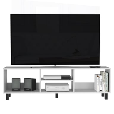 RACK TV 70' 160X47,5X35 CM TUNEZ BLANCO - 1