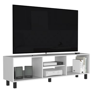 RACK TV 70' 160X47,5X35 CM TUNEZ BLANCO - 2