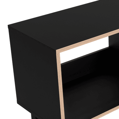 RACK TV 70' 160X47,5X35 CM NEGRO Y DUNA - 7