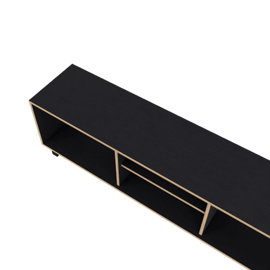 RACK TV 70' 160X47,5X35 CM NEGRO Y DUNA - 10