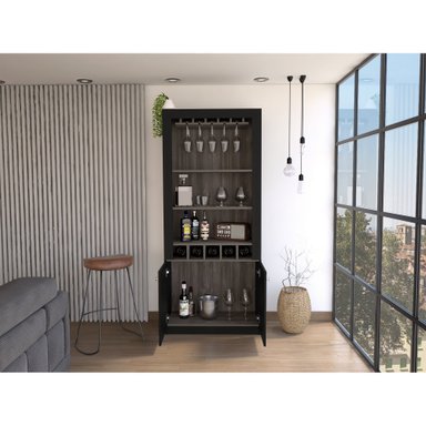 BAR ALTO BELLAGIO 175X75X36 CM SIENA Y WENGUE - 9