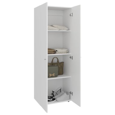 CLOSET 2 PUERTAS TUHOME 170X60X40,2 CM BLANCO - 1