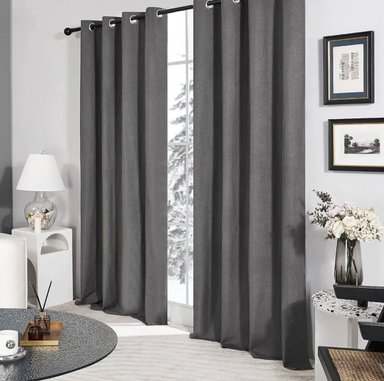 CORTINA 100% BLACKOUT ENGOMADA TERMICA - 2