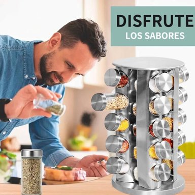 CONDIMENTEROS ESPECIERO GIRATORIO COCINA 20 - 3