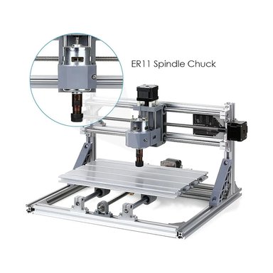 ROUTER DE TODO Y MÁS 3018 GRBL CONTROL 3 EJES CNC KIT GRABADORA LÁSER 2500 ALUMINIO - 3