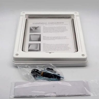 PUERTA EXTERIOR GRANDE XL PARA PERRO MASCOTA - 6