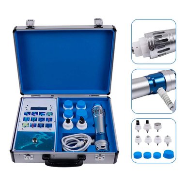 MÁQUINA DE TERAPIA ONDAS DE CHOQUE ULTRA ESTÉTICA ALUMINIO PORTÁTIL - 2
