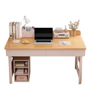ESCRITORIO OFICINA 120CM CAJONES CHICHOME - CAFE - 1