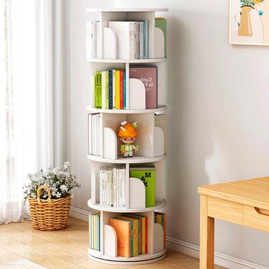 LIBRERO GIRATORIO 5 NIVELES 160X46CM CHIC HOME - 2