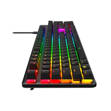 TECLADO GAMER HYPERX ALLOY ORIGINS QWERTY RED - RGB - ESPAÑOL - 2
