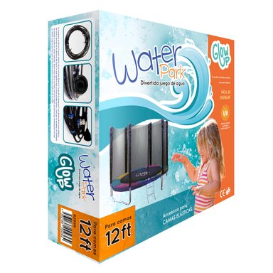 ROCIADOR CAMA ELÁSTICA GLOWUP WATERPARK 12 FT - 1