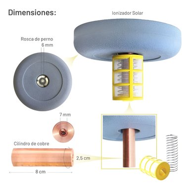 IONIZADOR SOLAR PISCINA HOMECLAF - 13