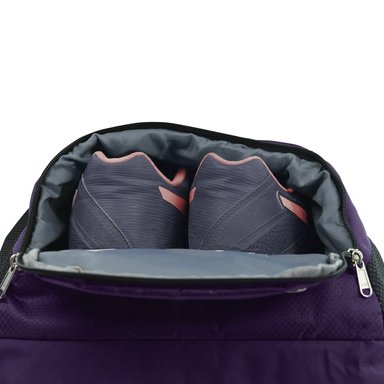MOCHILA DE PADEL K-FIT R6313 PVC MORADO HADA - 3