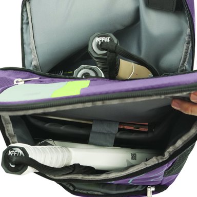 MOCHILA DE PADEL K-FIT R6313 PVC MORADO HADA - 4