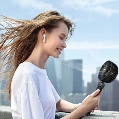 VENTILADOR PORTÁTIL USB CON BASE TRIPODE - 8