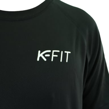 POLERA PADEL UNISEX K-FIT R6588 NEGRA TALLA S - 5