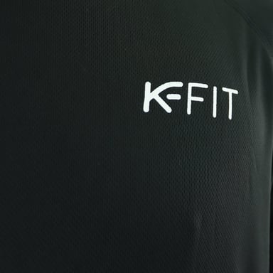 POLERA PADEL UNISEX K-FIT R6588 NEGRA TALLA S - 6